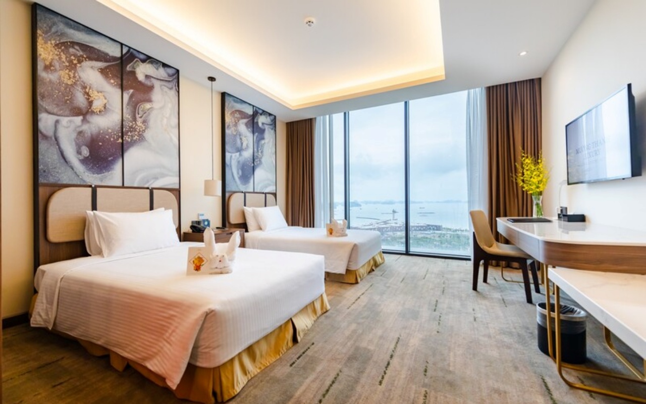 Khách sạn Mường Thanh Luxury Hạ Long Centre - Deluxe Twin hướng biển